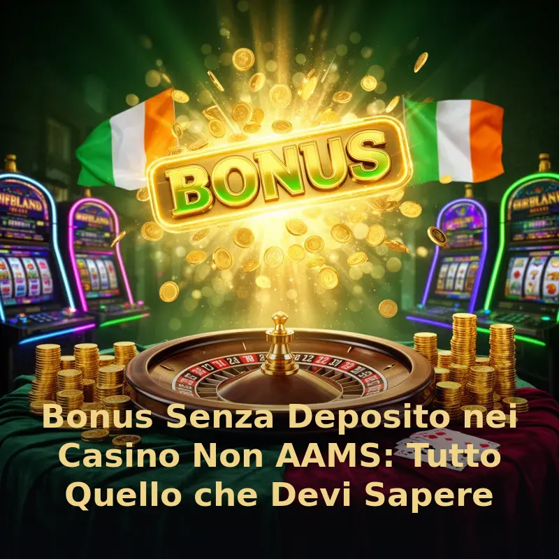 Bonus Senza Deposito nei Casino Non AAMS: Tutto Quello che Devi Sapere